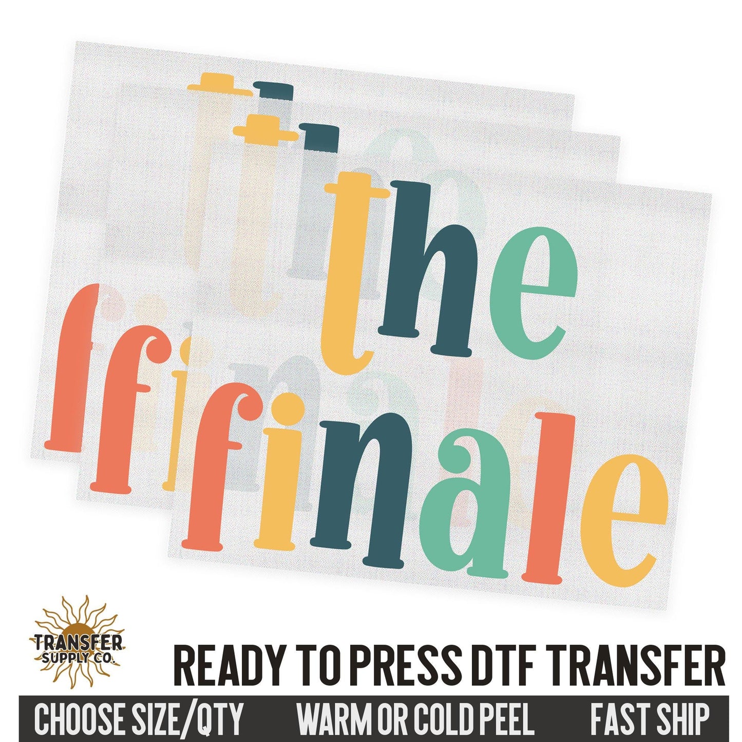Original Sequel Finale Plot Twist, Family Sibling Photo Group Ready To Press DTF Transfer, Dtf Transfer Print, Printed Dtf Transfer